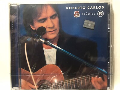 Rare CD Roberto Carlos Acústico MTV Detalhes E Proibido Fumar Eu Te Amo Tanto