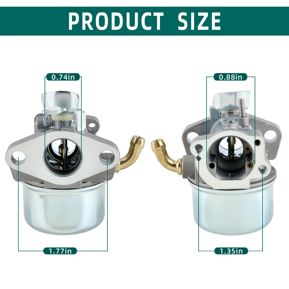 Carburetor for Briggs INTEK 7.5 hp OHV Craftsman 247.776350 Chipper - Image 2 of 4