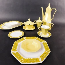 Independence Ironstone Daffodil Yellow Dinnerware by Interpace 1970s *YOU PICK*