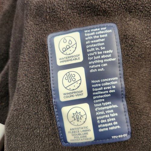 Lands End Jacket Youth Large 10-12 Black Hooded Winter Waterproof Grow-a-Long - Picture 7 of 15