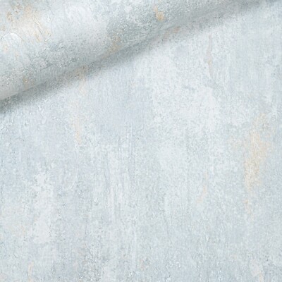 Uni Grau Gold Metallic Tapete Industrial Betonoptik Strukturfunktion