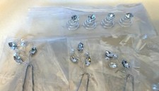 Rhinestone Pearl Hair Jewelry 5 Hair Pins 4 Spiral Hair Pins Wedding Prom