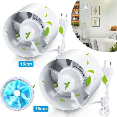 Rohrventilator Kanal Rohreinschub Abluft Lüfter Ventilator Ø100mm Ø150mm Leise