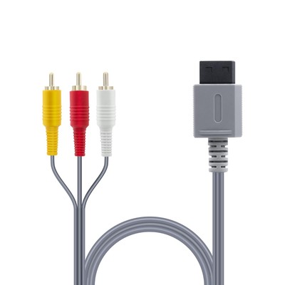 Mcbazel Composite AV Kabel Audio Video Kabel kompatibel Wii Wii U Konsole