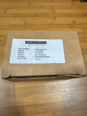 New SETRA M230-100PD-V10 PRESSURE TRANSDUCER, 0-100PSID, 13-30VDC .05-10.05 VDC