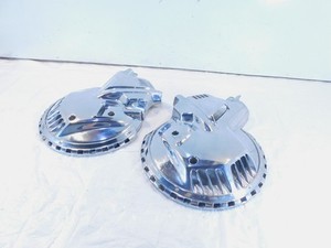 Honda GL1500 Goldwing 1500 Chrome Front Wheel Left Right Brake Disc Rotor Covers