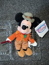 VTG Bob Cratchit Plush Mickey Disney Store NWT