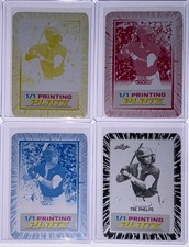 2025 Leaf Vivid Baseball Tre Phelps Base A Printing Plate 1/1 Set