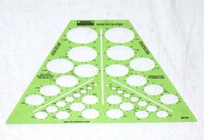 Rapidesign R123 Isometric Ellipses Template