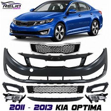 Front Bumper Cover Fascia Headlight Assembly Kit For 2011-2013 Kia Optima Front Bumper Cover Fascia Headlight Assembly Kit For 2011-2013 Kia Optima