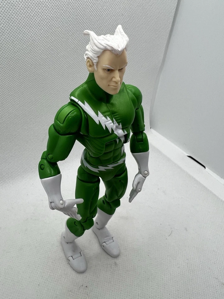 Marvel Legends Blob Series Quicksilver [Green Variant] 6" Action Figure - Image 2 of 4