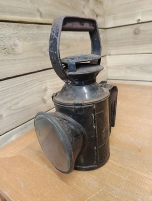 British Rail Vintage 3 Aspect Railway Lamp BR Steam Trains Barn Find RARE