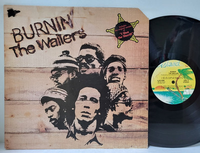 BOB MARLEY & THE WAILERS Burnin' LP - 1974 Terre Haute Press -Play Tested VG *G2