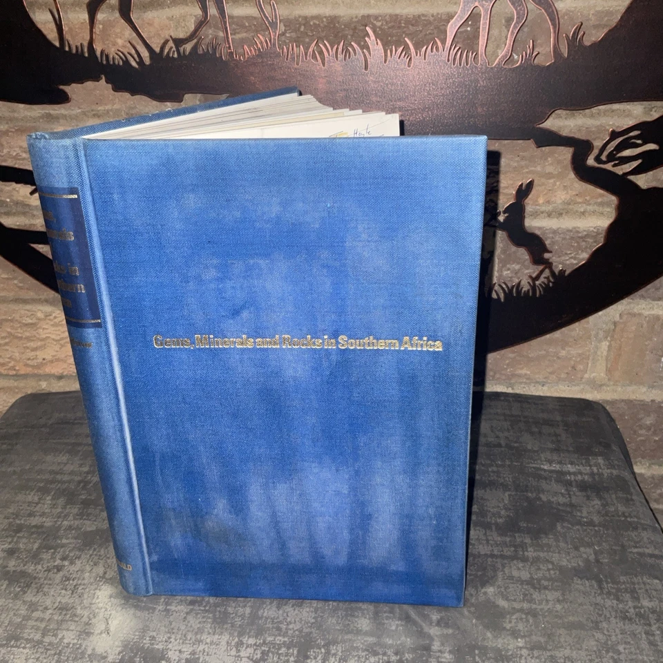 Gems Minerals And Rocks In Southern Africa By J R McIver DJ HB 1966 MacDonald - Image 3 of 4