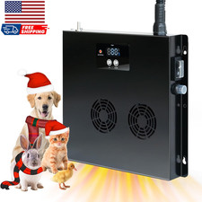400W Dog House Heater with PTC Rapid Heating 3 Seconds 32  -122  Temperature