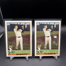 2025 Topps Heritage  High Number #518 William Flores Giants (2) Cards