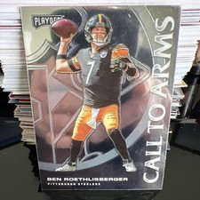 2020 Panini Playoff - Call to Arms Silver Prizm #CA-13 Ben Roethlisberger
