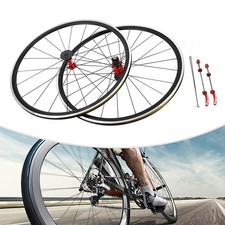 Wheels Road Bicycle Front Rear Bike Wheelset Set 7-11 Speed Cv Brake 700c Usa