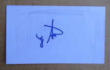 JIM STRICKLAND SIGNED AUTOGRAPH 3X5 INDEX CARD MLB 1971-73 TWINS 1975 INDIANS