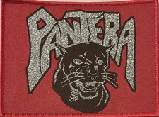 Pantera - Glamtara Logo 5 X 3.5 Woven Patch 80s Heavy Metal