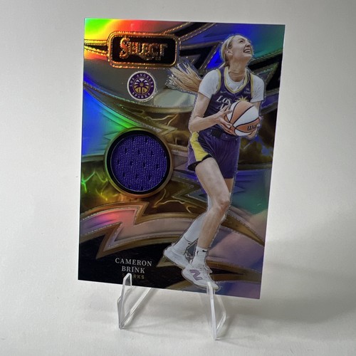 Cameron Brink 2025 Panini Select WNBA Sparks Memorabilia Silver Prizm #SP-CB