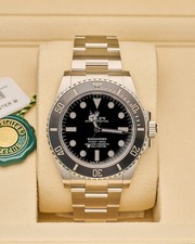 Rolex Submariner 124060 No Date 2025 Unworn Black