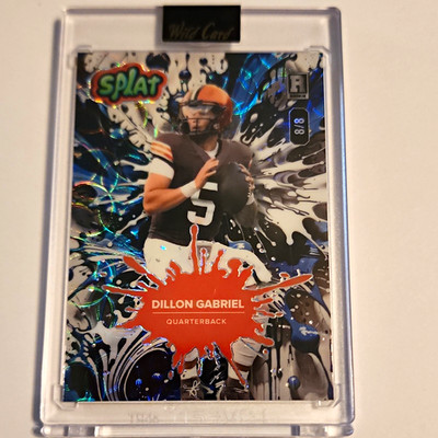 Wild Card 2025 Splat Dillon Gabriel Rookie SBBLU02-DG Serial #8/8