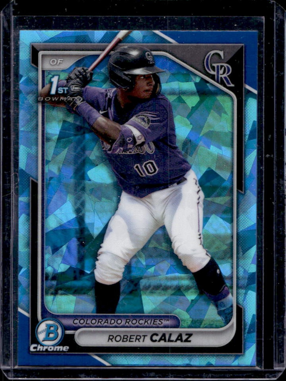 2024 Bowman Sapphire Robert Calaz Chrome 1st #BCP-131 Rockies