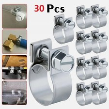 30 Pcs 14 516 38 Fuel Injection Gas Line Hose Clamps Clip Pipe Clamp 30 Pcs 14 516 38 Fuel Injection Gas Line Hose Clamps Clip Pipe Clamp