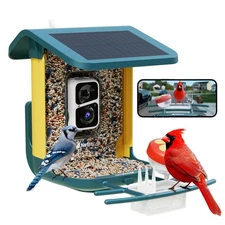 Bird Feeder with Camera, Smart Feeder Camera with AI Identify Bird Species, Auto