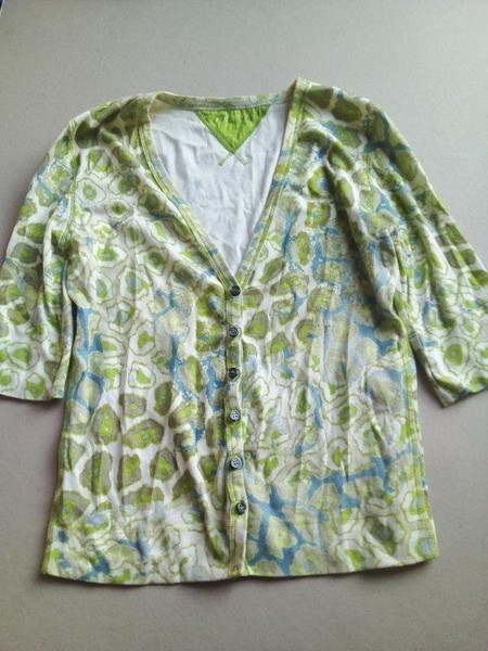 Women Marc Cain Shirt Green Cotton 36