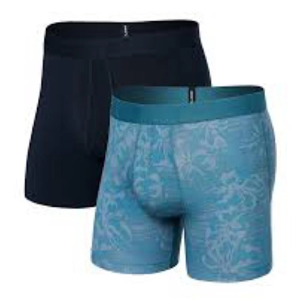 NWOT SAXX DropTemp® Cooling Cotton Boxer Brief 6" Size XXL - Image 2 of 4