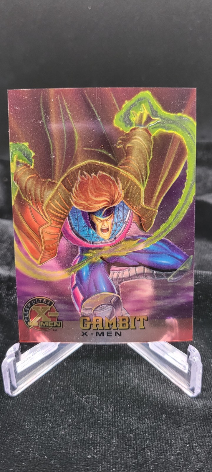 Gambit #6 Marvel 1995 Ultra X-Men All Chromium trading card — raw and PSA graded price guide