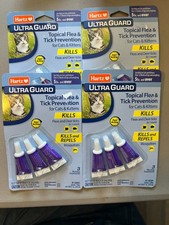Hartz UltraGuard Topical Flea Tick CAT KITTEN over 12 wks 5 lbs 12 mo supply
