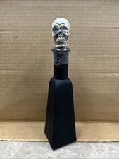 Halloween Prop Organic Skull Cap Glass Potion Bottle Party Home Decor Prop NEW