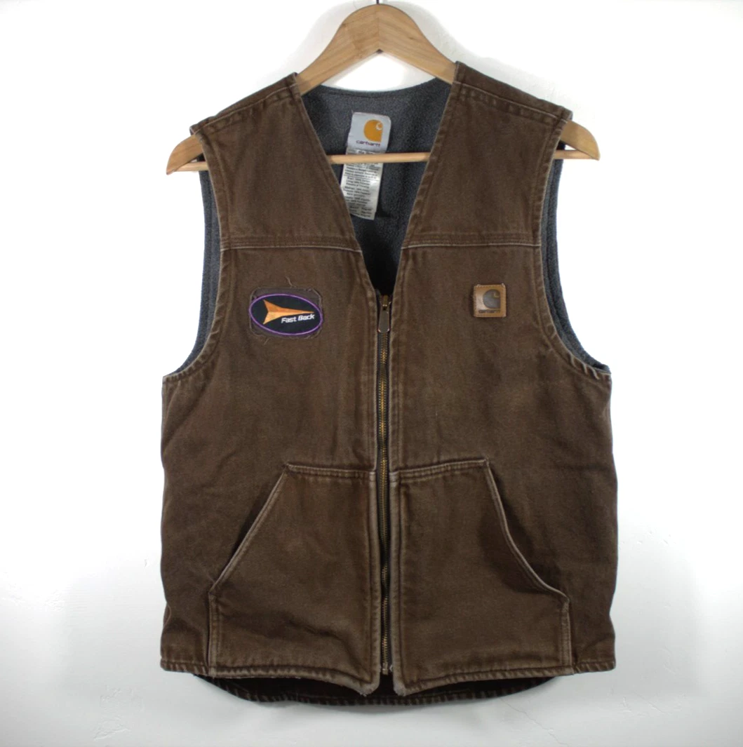Carhartt Sandstone Vest In Men's Coats & Jackets for sale | eBay