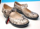 ALEGRIA ELL-729 SNAKE PRINT MARY JANE WEDGE CLOGS SHOES WOMENS 9-9.5 EU 39 NEW — photo 1