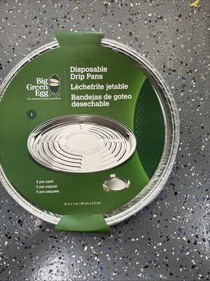 Big Green Egg Disposable Drip Pans Large