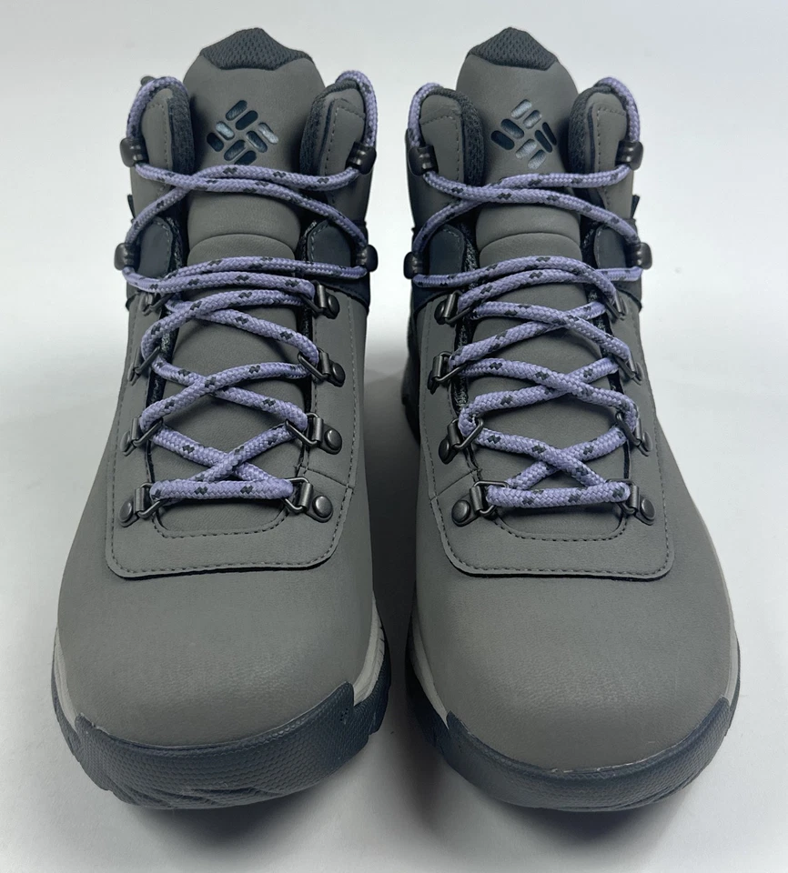 Женские туристические кожаные водонепроницаемые ботинки Columbia Yoncalla серые ширина 10 YL1090-008 - Изображение 4 из 4