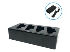 Unitech EA520 4-slot terminal charging cradle with 12V/5A 5000-900100G