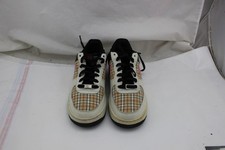 Nike Air Force 1 Plaid Pink Girls Sneakers 6Y 314219-164