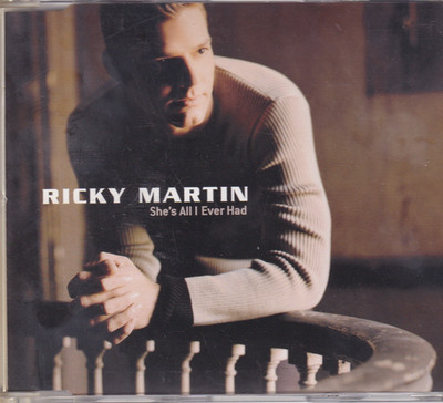 -0871- Ricky Martin - She's All I Ever Had - Maxi-CD- vg++