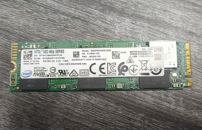 Intel SSD 660p SSDPEKNW512G8 512GB Intel 660P 512GB SSD M.2 NVMe