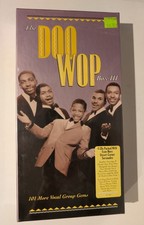 Rhino The Doo Wop Box III 4 CD Box Set Doo-Wop Vocal Anthology Compilation 2000
