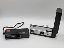 Fotocamere tascabili vintage Hanimex 108F & Kodak Extra 12 anni 80 Sub Mini 110 pellicola