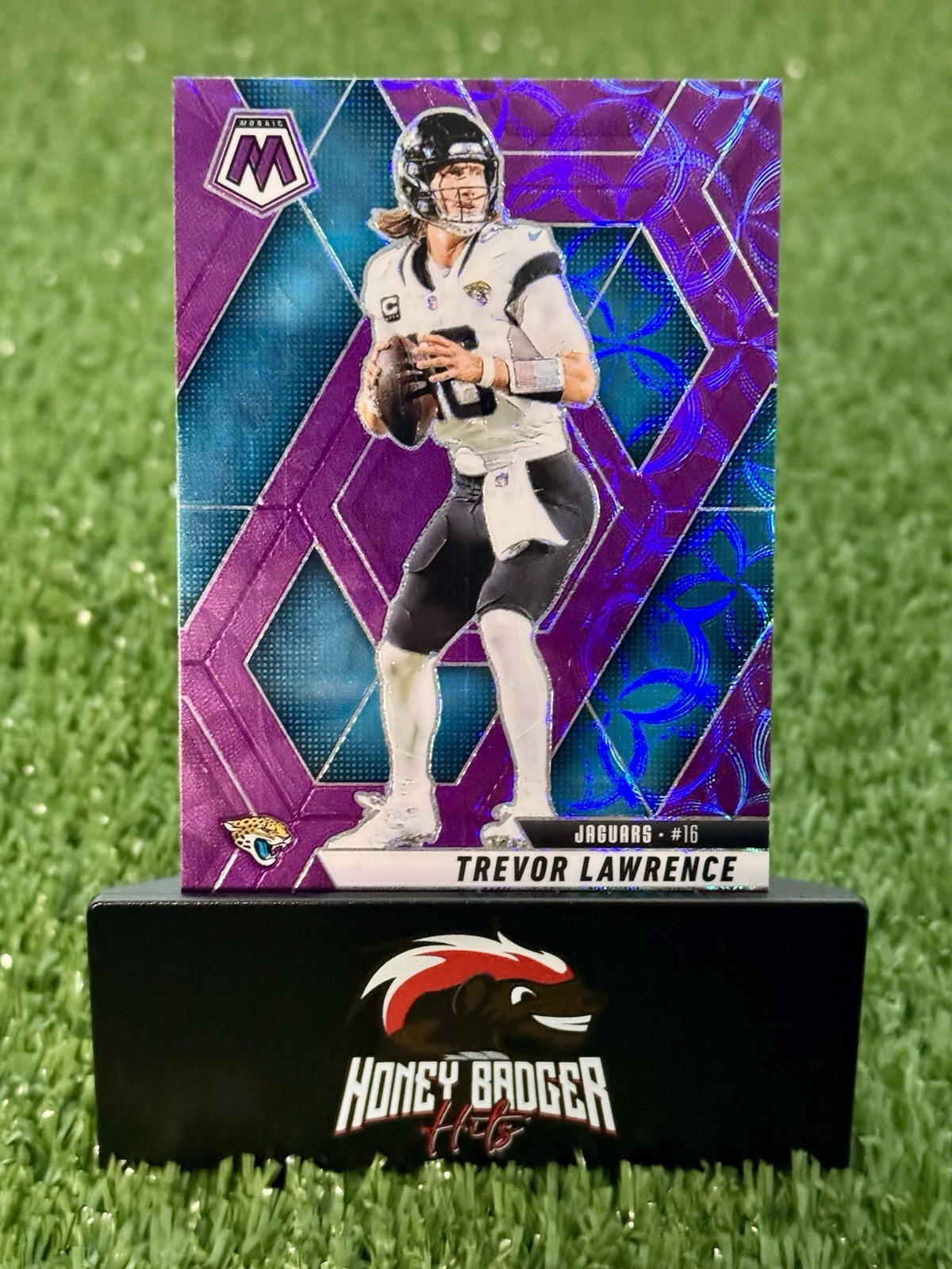 2025 Panini Mosaic Trevor Lawrence Purple Scope Prizm Costco Exclusive