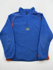 Starter Florida Gators Blue 1/4 Zip Fleece Shirt Pullover Jacket XL Sweatshirt