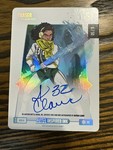 Bo Jackson Battle Arena Eraser (Alysha Clark) Ice ACA-6 Autographed #smudge