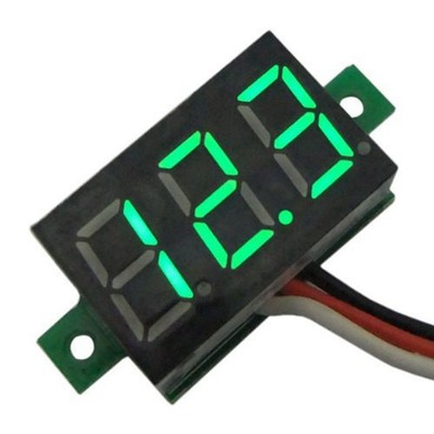 Digitales Voltmeter zuverlässige Spannungsmessung LED DC030V Auto Dezimal