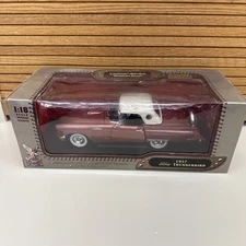 Road Signature Leather Series 1957 Ford Thunderbird, Pink, 1:18, Boxed